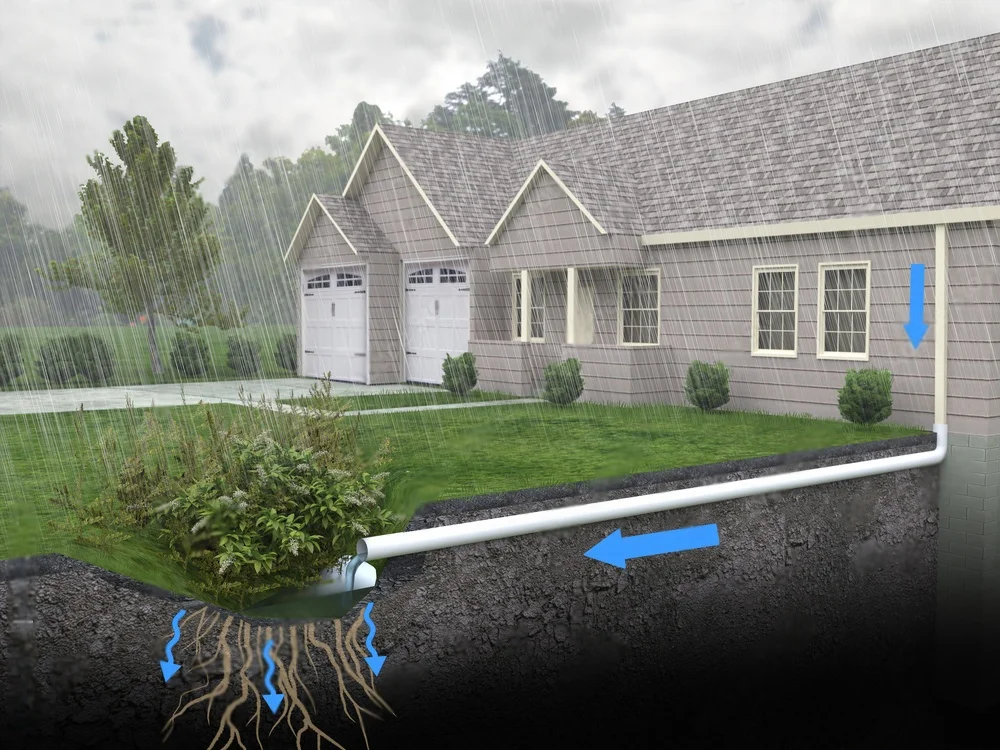 downspout drainage